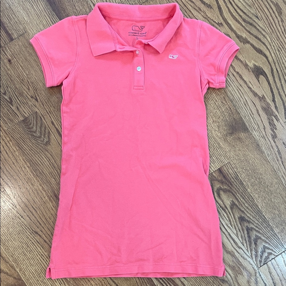 Girl’s Vineyard Vines Polo Dress. Size Large (14). Excellent/Like New Condition.
